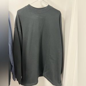 Essentials black pull over. Size L. Worn about 3-5 times